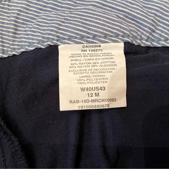 RIDER LEE🧿 MIDRISE SKIRT Sz 12 Medium - Picture 5 of 9